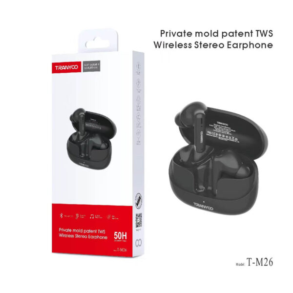 TRANYOO T-M26 Wireless TWS Bluetooth Earbuds