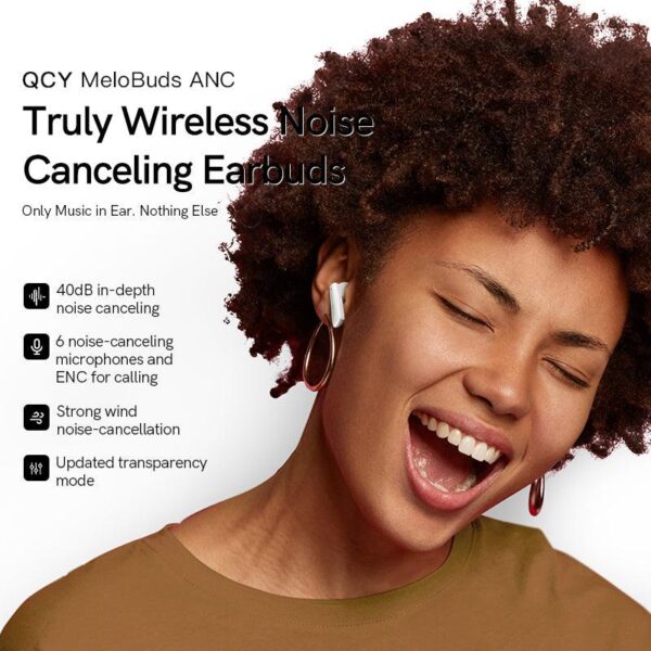 QCY HT05 MeloBuds ANC True Wireless Earbuds